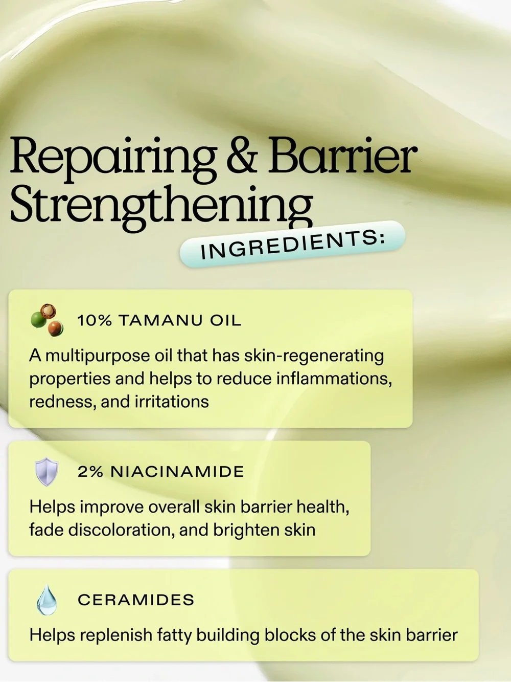 KRAVEBEAUTY GREAT BARRIER REEF REPARATIVE, SKIN-SOOTHING TREATMENT 45ML NEW